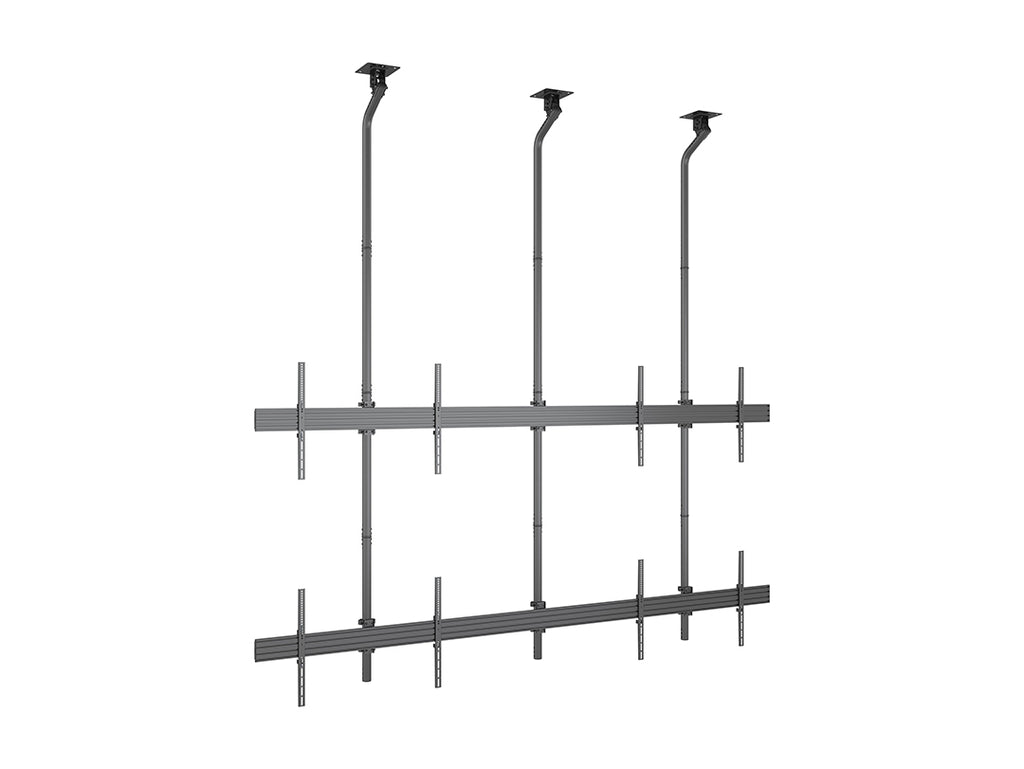 Multibrackets 3930 soporte para pantalla de señalización 2,54 m (100") Negro