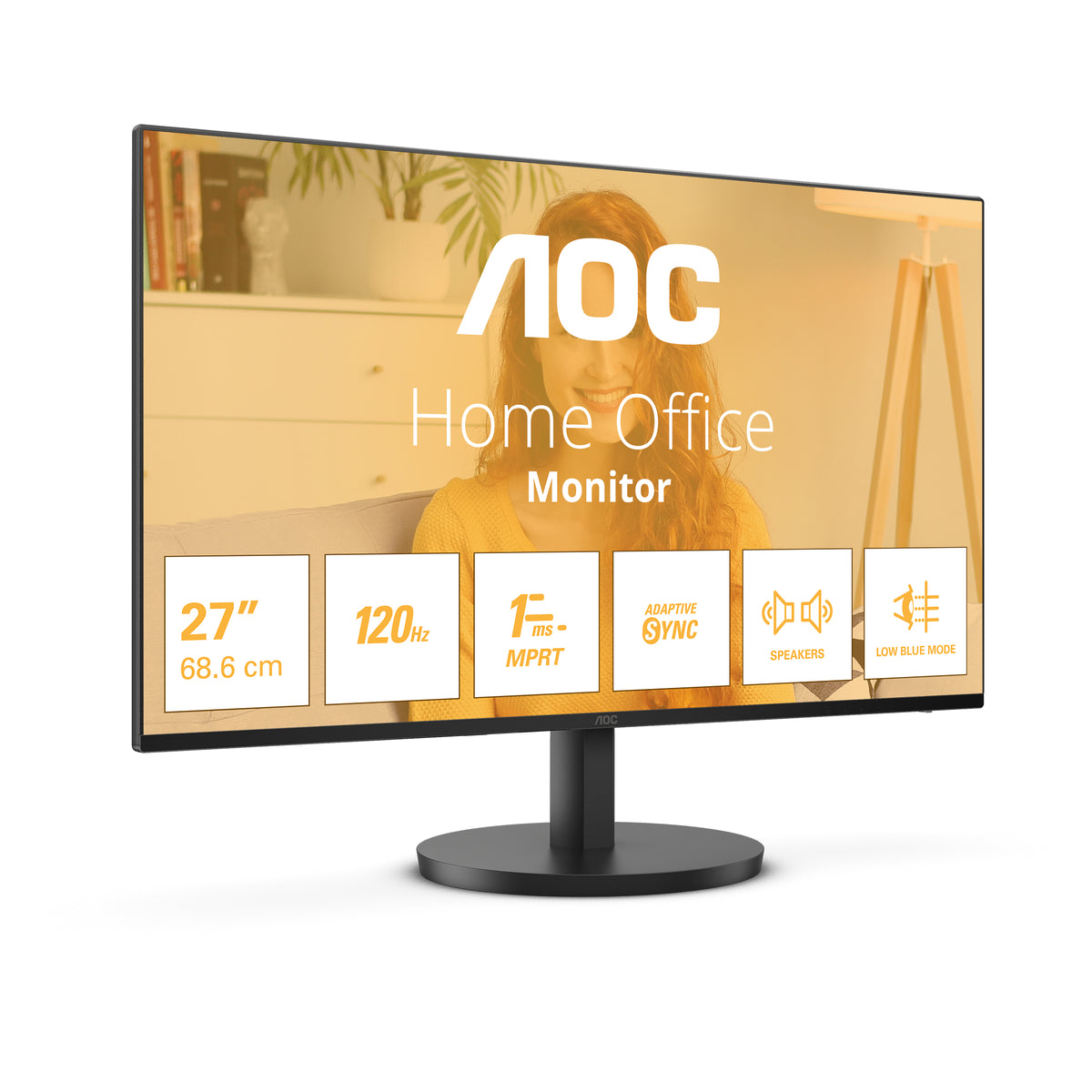 AOC B3 27B3QA2 pantalla para PC 68,6 cm (27") 1920 x 1080 Pixeles Full HD LED Negro