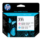 HP 771 Light Magenta/Light Cyan DesignJet Printhead cabeza de impresora Inyección de tinta térmica (2)