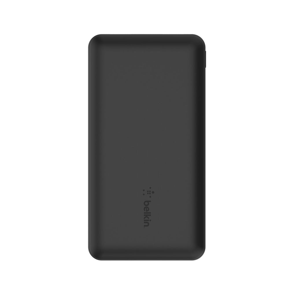 Cargador portátil - 10000 mAh - 15 vatios - 3 conectores de salida (USB-C, 2 x USB) - negro