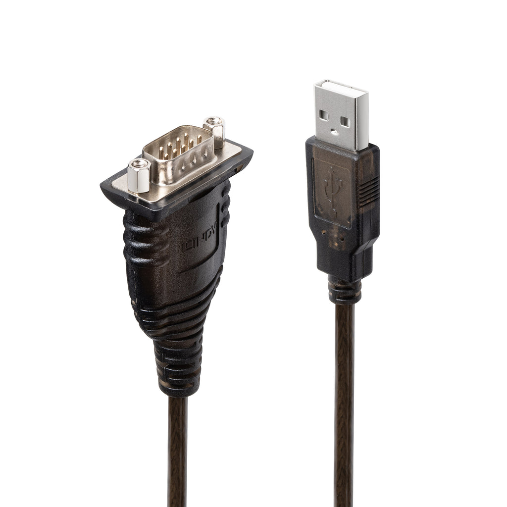 Lindy 43413 cable de serie Gris 1,5 m USB tipo A RS-232 (4)
