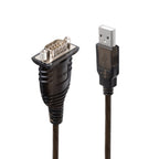 Lindy 43413 cable de serie Gris 1,5 m USB tipo A RS-232 (4)