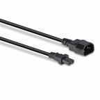 Lindy 30312 cable de transmisión Negro 2 m C14 acoplador C7 acoplador (3)
