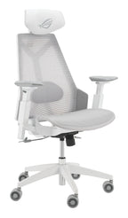 ASUS ROG Destrier Ergo Core White Silla para videojuegos de PC Asiento de malla Blanco (3)