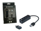 Conceptronic HUBBIES04B hub de interfaz USB 3.2 Gen 1 (3.1 Gen 1) Type-A 5000 Mbit/s Negro (2)