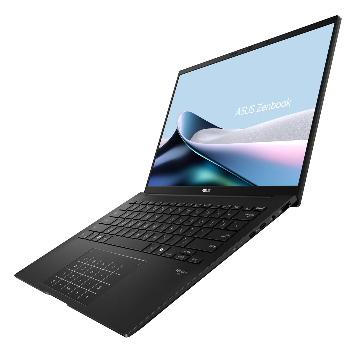 ASUS Zenbook 14 OLED UM3406GA-QD002W Copilot+ PC AMD Ryzen AI 5 430 Portátil 35,6 cm (14") WUXGA 16 GB LPDDR5x-SDRAM 1 TB SSD Wi-Fi 6E (802.11ax) Windows 11 Home Negro (7)