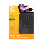 ZAGG Tough Keys QWERTY Inglés USB Tipo C Negro