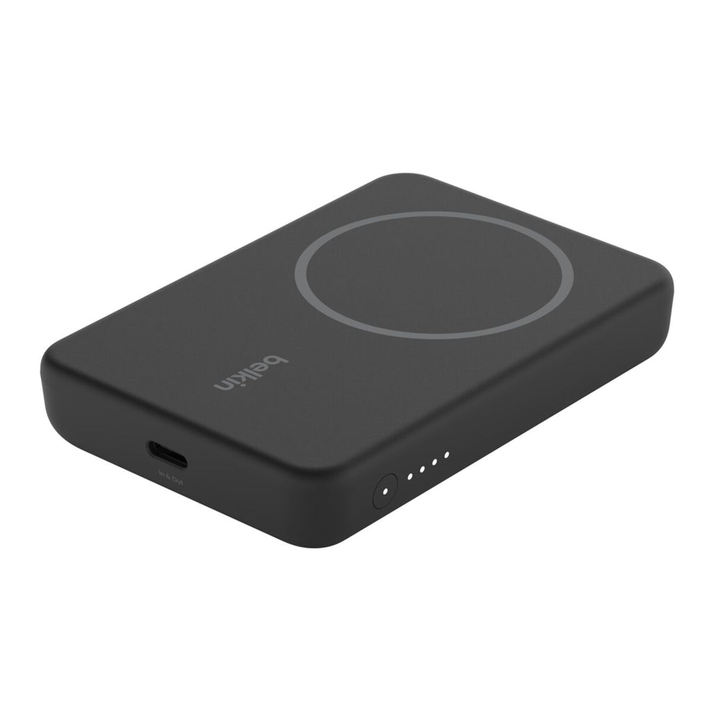 Cargador portátil - 5000 mAh - 7.5 vatios - negro