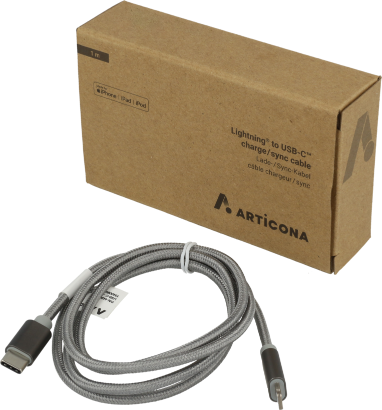 Cable ARTICONA USB-C - Lightning 1 m (3)