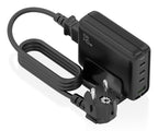 AISENS ASCH-140W4P056-BK cargador de dispositivo móvil Universal Corriente alterna Carga rápida Interior (2)
