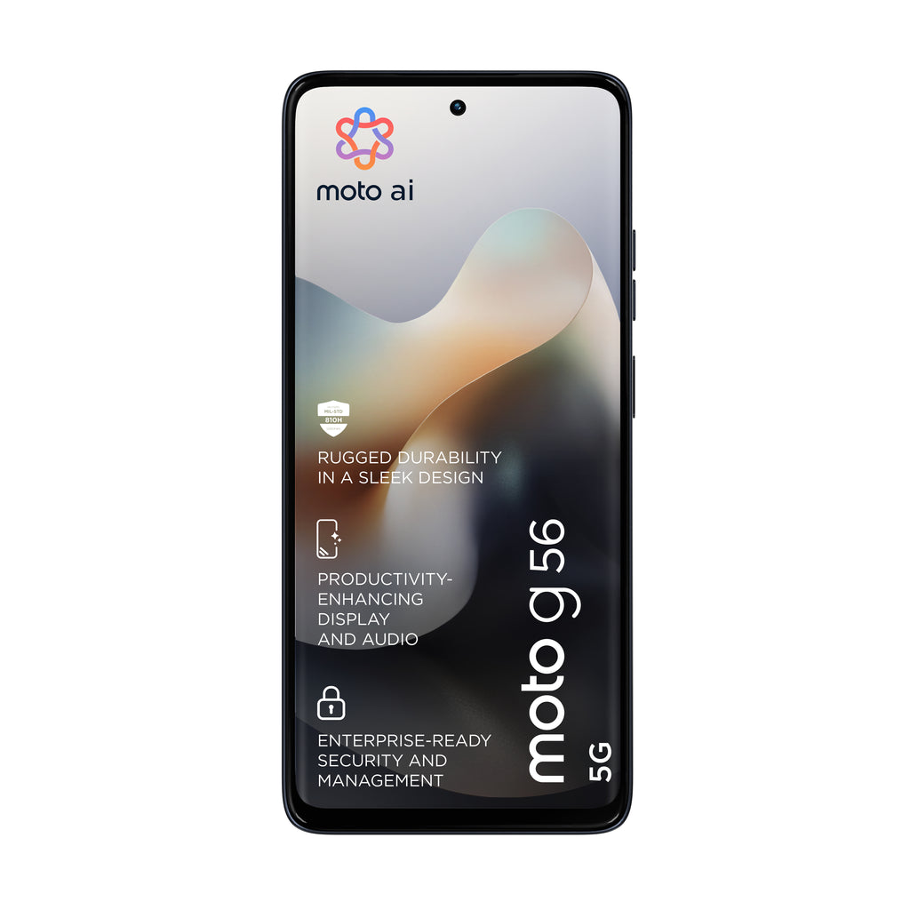 Motorola moto g56 5G 17,1 cm (6.72") Ranura híbrida Dual SIM Android 15 USB Tipo C 8 GB 256 GB 5200 mAh Negro (2)
