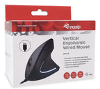 Equip 245118 ratón Universal Mano derecha USB tipo A Óptico 3200 DPI (5)