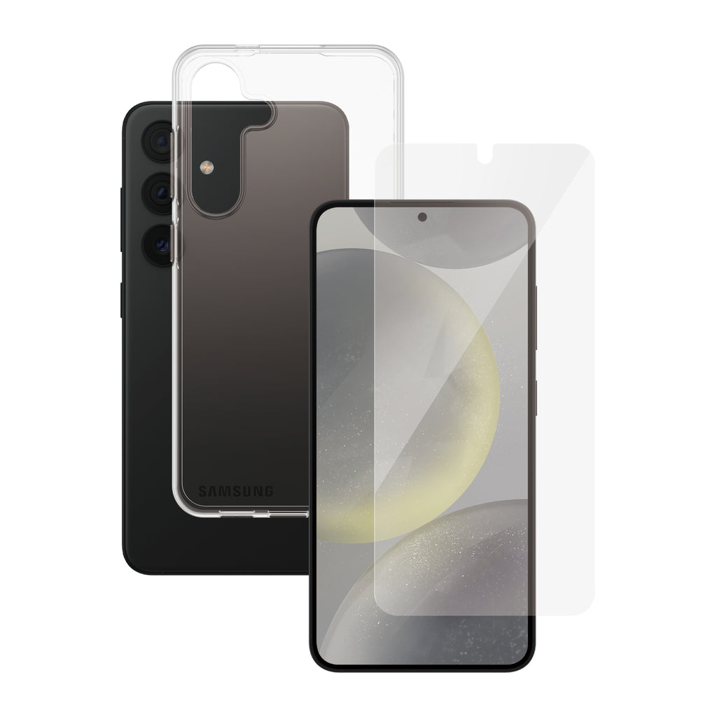PanzerGlass SAFE. by ® 2-in-1 Bundle Samsung Galaxy S24 | Bulk Protector de pantalla 50 pieza(s)