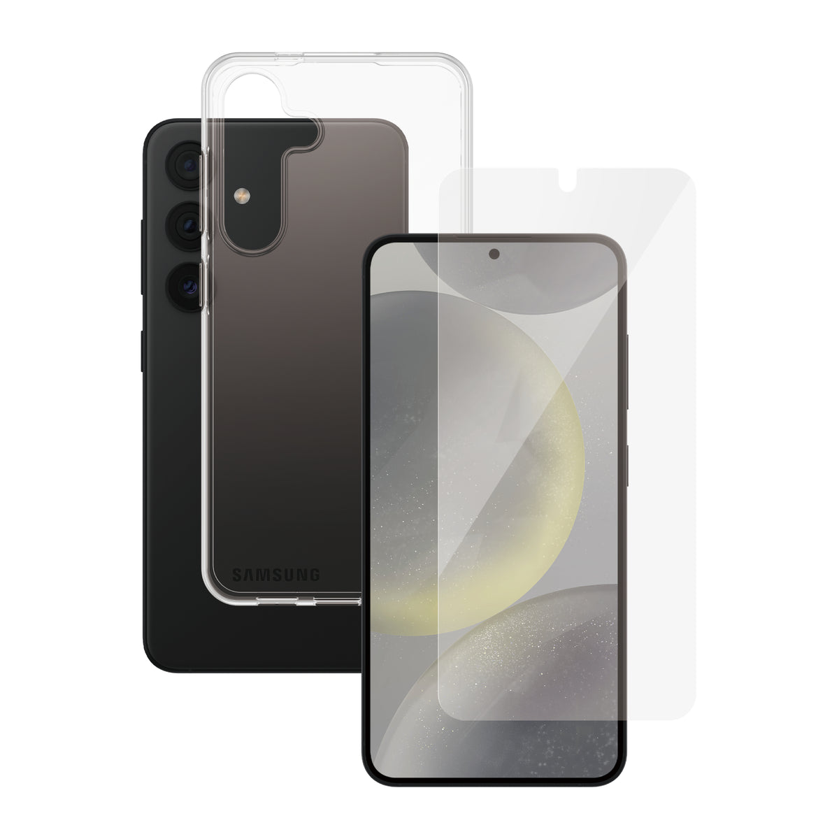 PanzerGlass SAFE. by ® 2-in-1 Bundle Samsung Galaxy S24 | Bulk Protector de pantalla 50 pieza(s)