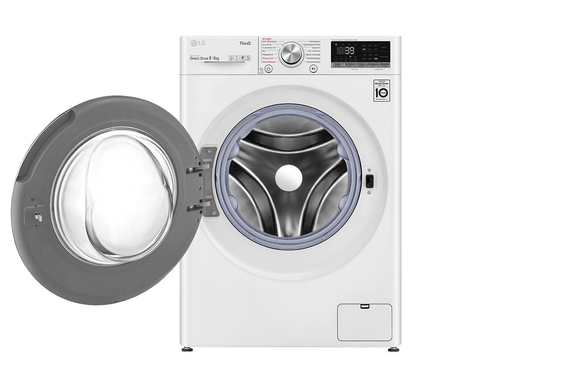 LG V7WD96H1A lavadora-secadora Independiente Carga frontal Blanco