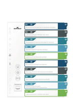 Durable 679527 tab index Blank tab index Polypropylene Multicolour