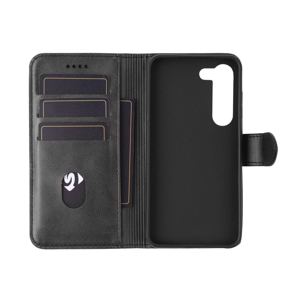 eSTUFF ES67340018-BULK funda para teléfono móvil Funda cartera Negro (3)