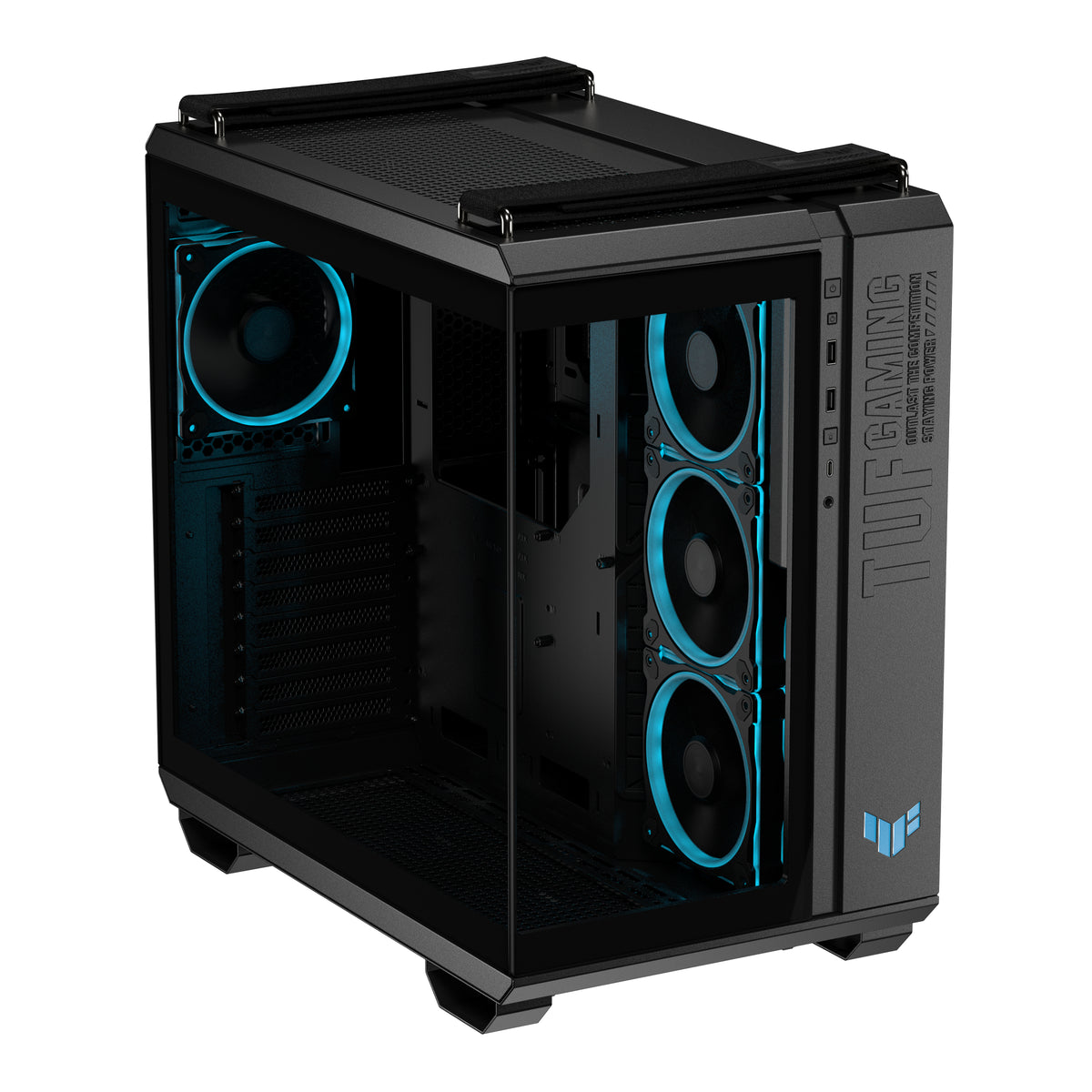 ASUS TUF GAMING GT502 Horizon TG ARGB Black Midi Tower Negro (7)
