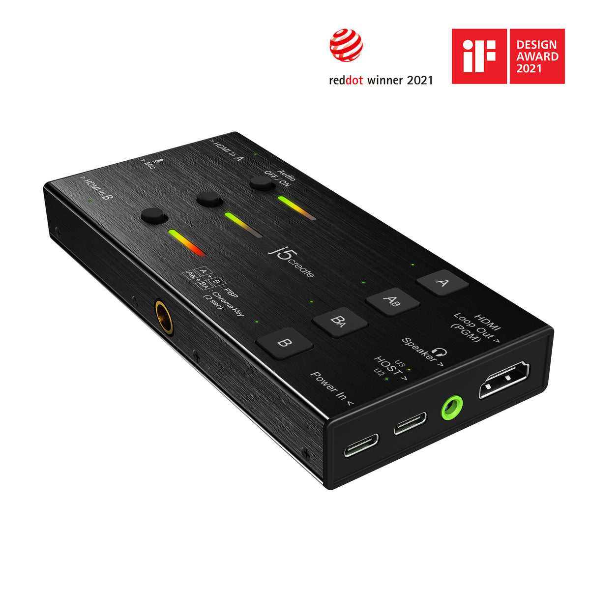 j5create JVA06 dispositivo para capturar video USB 3.2 Gen 1 (3.1 Gen 1)