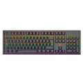 VIDA MAGNA MAGNETIC USB RGB KEYBOARD teclado Juego QWERTY Inglés del Reino Unido Negro