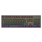 VIDA MAGNA MAGNETIC USB RGB KEYBOARD teclado Juego QWERTY Inglés del Reino Unido Negro