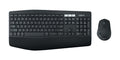 Logitech MK850 Performance Wireless Keyboard and Mouse Combo teclado Ratón incluido Oficina RF Wireless + Bluetooth Hebreo Negro, Blanco
