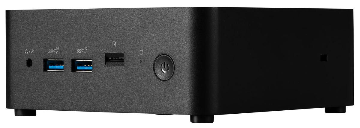 MSI CUBI NUC 1MG-244BEU PC/estación de trabajo barebone 0.84L sized PC Negro 100U Intel® SoC (3)