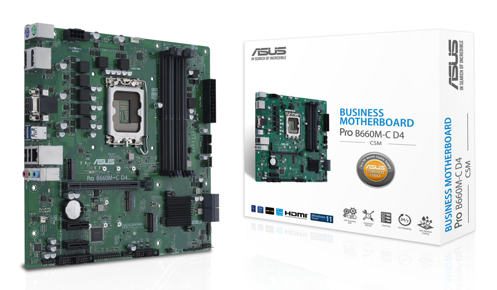 ASUS PRO B660M-C D4-CSM Intel B660 LGA 1700 micro ATX (2)