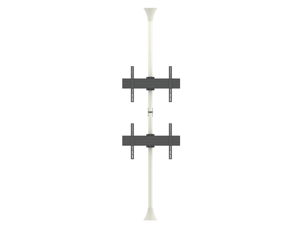 Multibrackets 5716 soporte para pantalla de señalización 165,1 cm (65") Negro, Blanco (2)