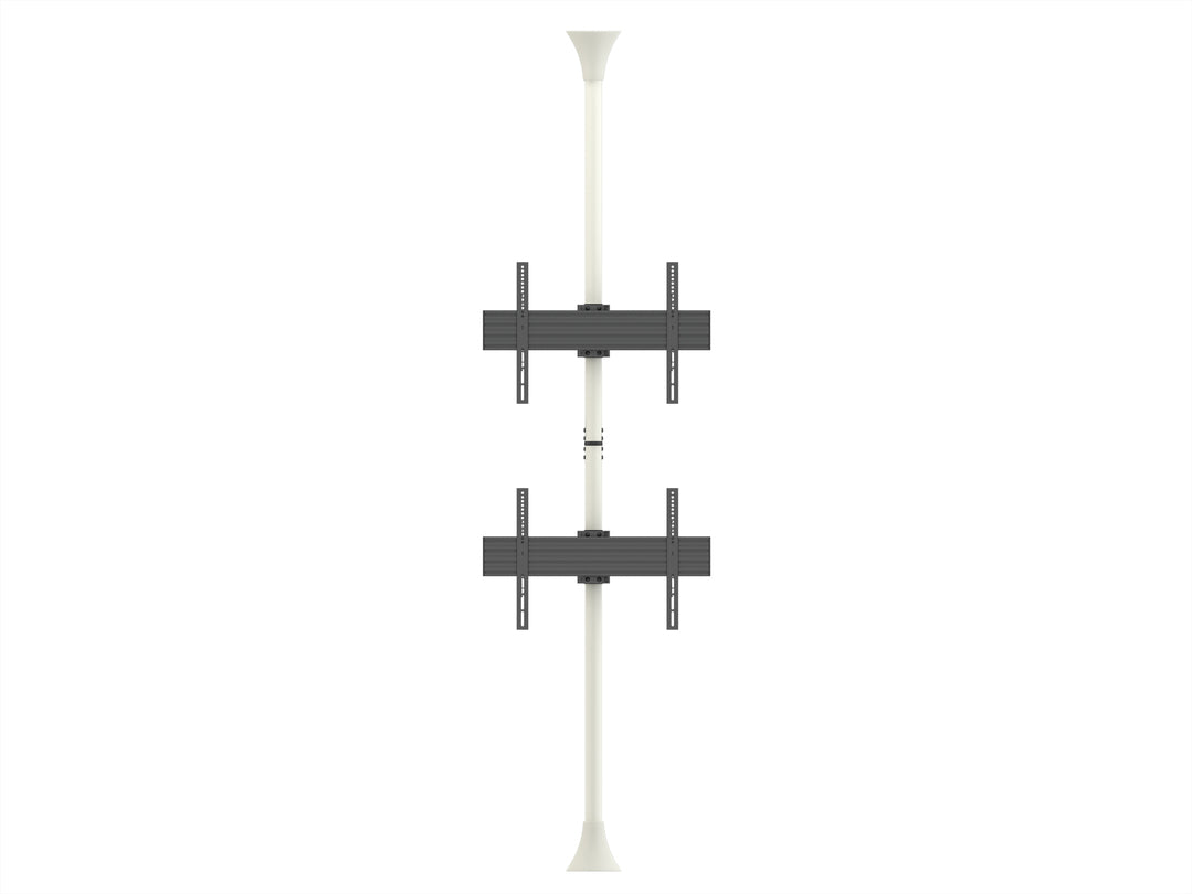 Multibrackets 5716 soporte para pantalla de señalización 165,1 cm (65") Negro, Blanco (2)