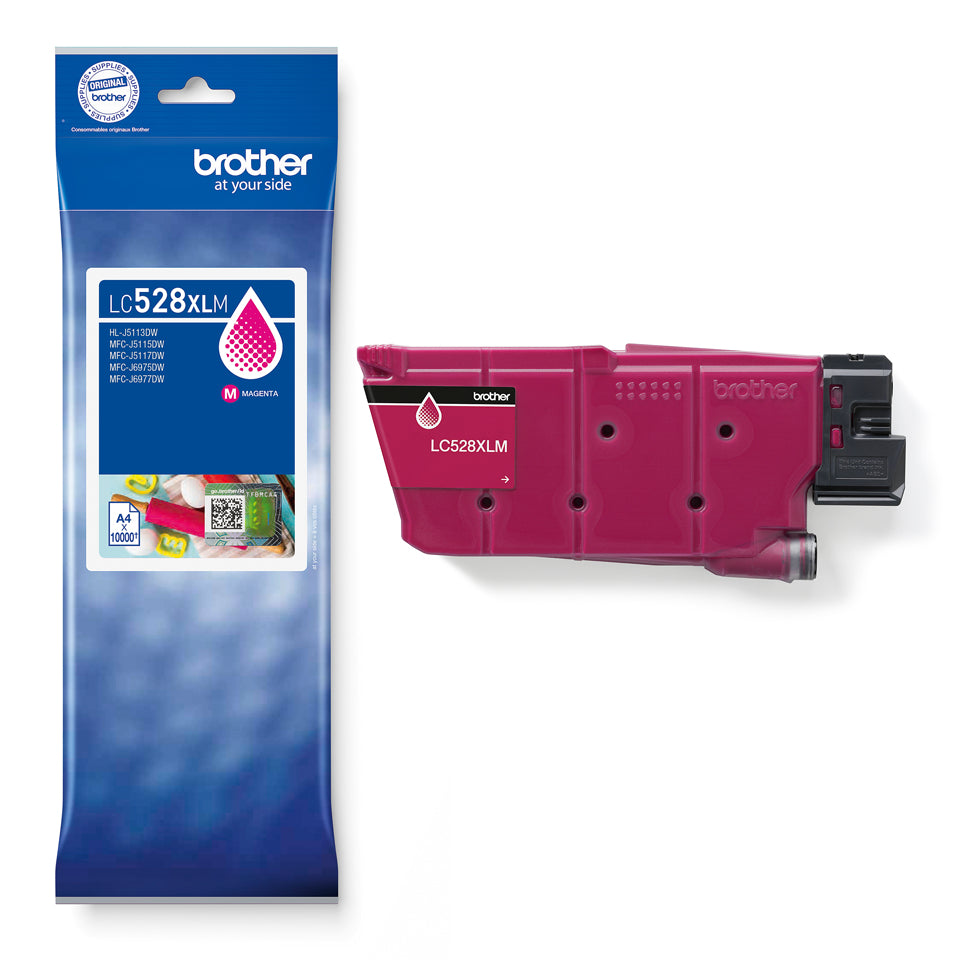 Brother LC528XLM cartucho de tinta 1 pieza(s) Original Ultra High Yield Magenta (4)