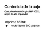 HP 303XL High Yield Black Original Ink Cartridge cartucho de tinta 1 pieza(s) Alto (4)
