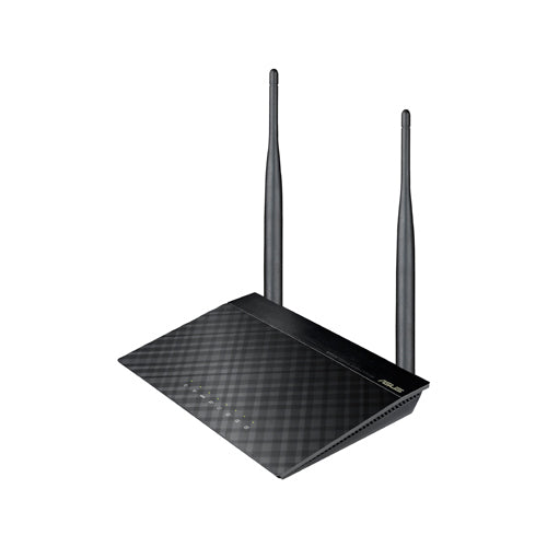 ASUS RT-N12E C1 N300 router inalámbrico Ethernet rápido Banda única (2,4 GHz) Negro, Metálico (3)