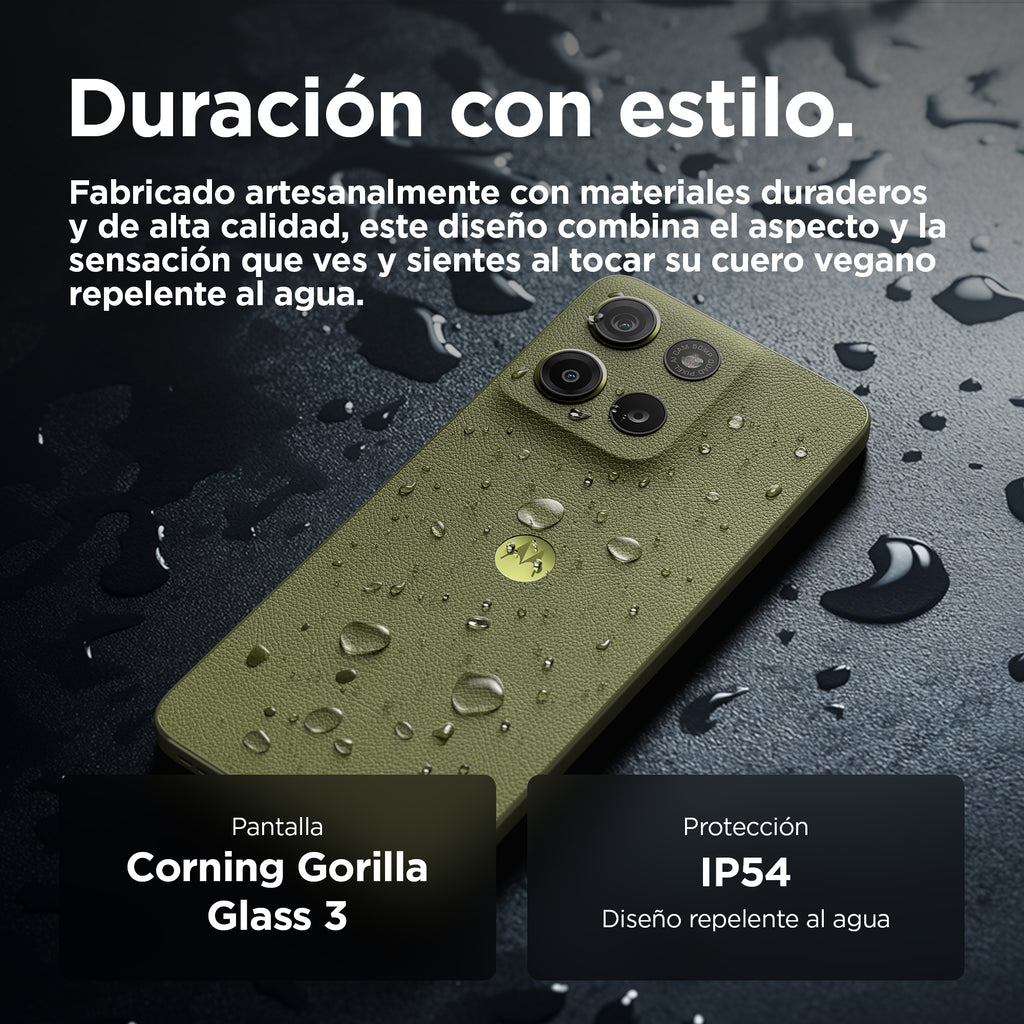 Motorola moto g15 17,1 cm (6.72") SIM doble Android 15 4G USB Tipo C 4 GB 128 GB 5200 mAh Verde (9)