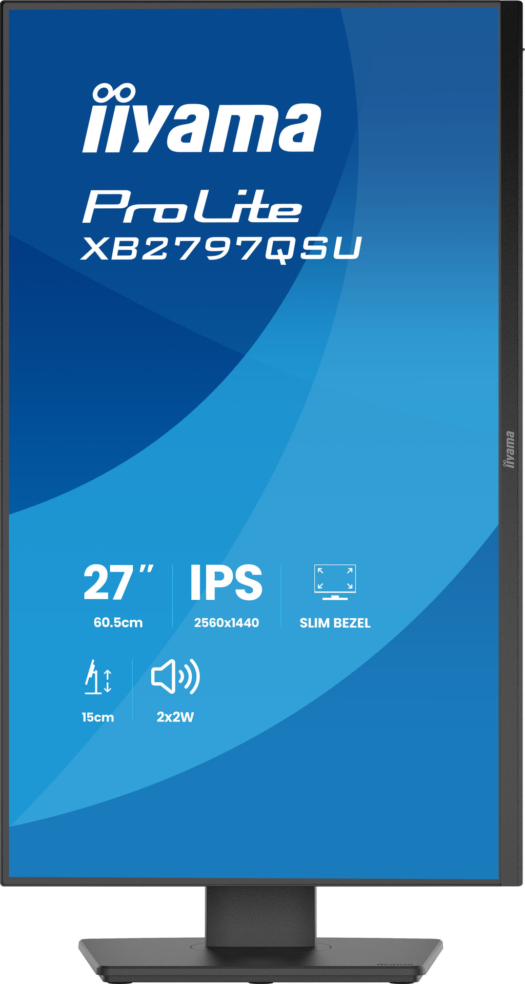 iiyama ProLite XB2797QSU-B1 pantalla para PC 68,6 cm (27") 2560 x 1440 Pixeles Quad HD LED Negro (5)