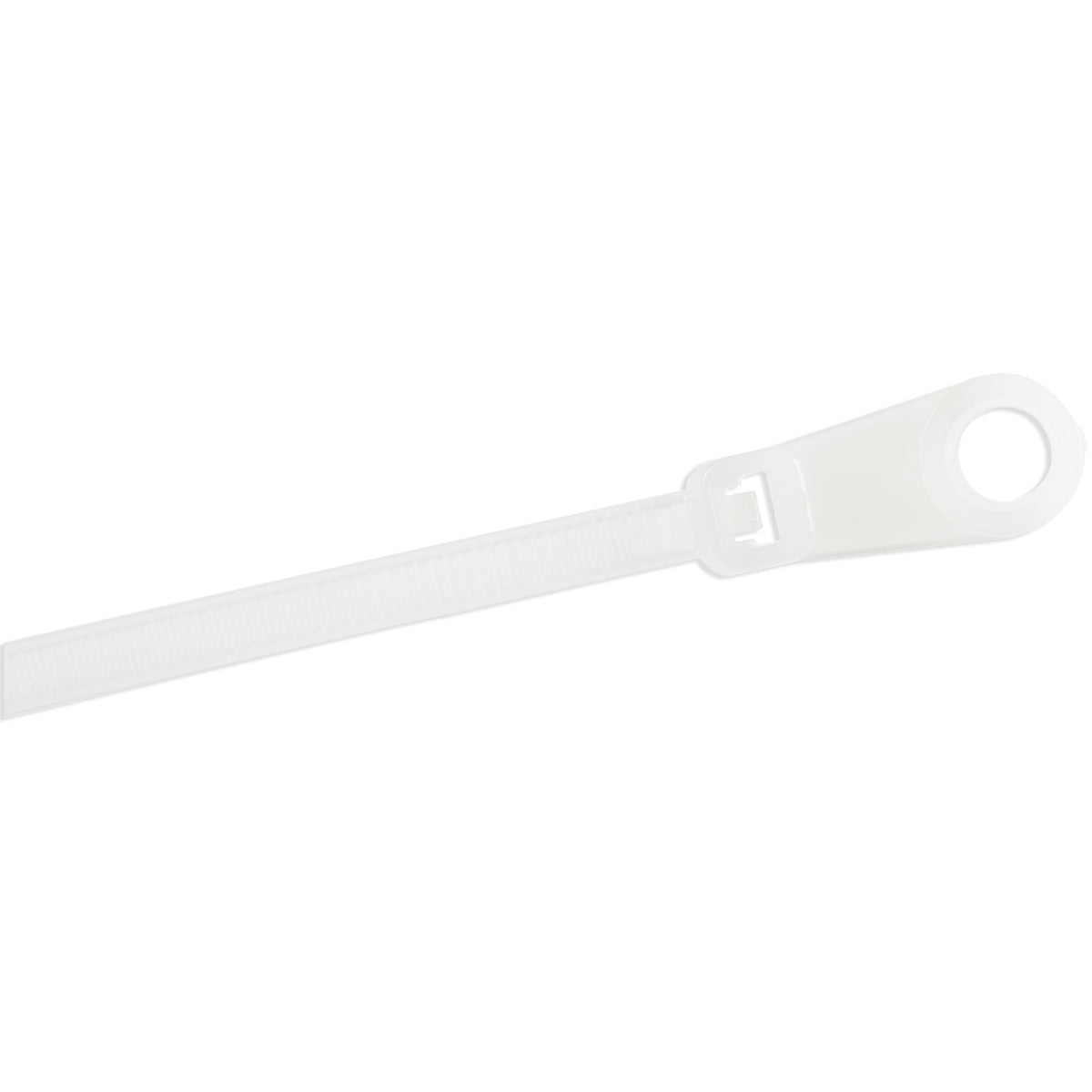 StarTech.com CBMZTS10N6 presilla Brida reutilizable Nylon, Plástico Blanco 100 pieza(s) (2)
