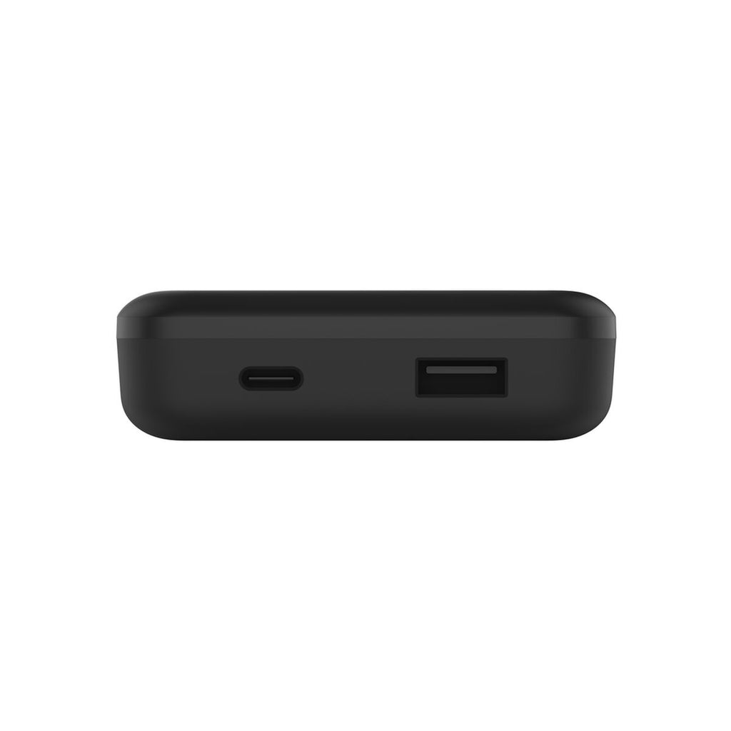 Cargador inalámbrico - 10000 mAh - 18 vatios - Fast Charge - 2 conectores de salida (magnética, USB-C, USB) - en el cable: USB-C - negro - para Apple iPhone 12, 12 mini, 12 Pro, 12 Pro Max
