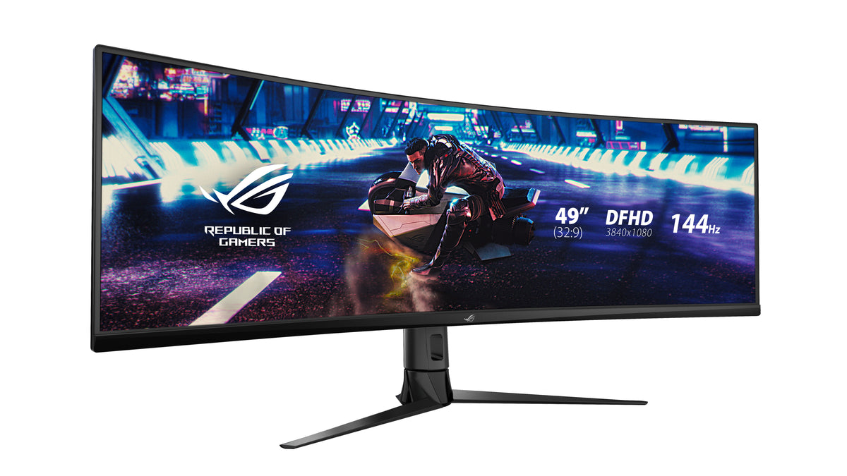 ASUS ROG Strix XG49VQ pantalla para PC 124,5 cm (49") 3840 x 1080 Pixeles UltraWide Full HD LED Negro (4)