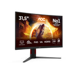 AOC G4 C32G4Z pantalla para PC 80 cm (31.5") 1920 x 1080 Pixeles Full HD LCD Negro, Rojo (2)