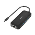 Hama 00300080 hub de interfaz USB Tipo C 5000 Mbit/s Negro
