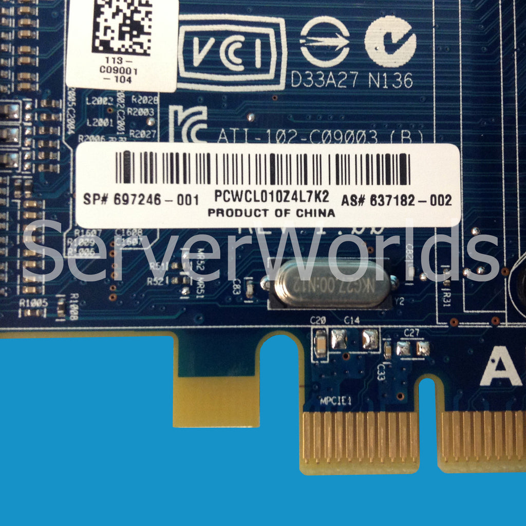 HP Pamd Radeon Hd6350 512Mb Uefi 697246-001-RFB – Reacondicionado