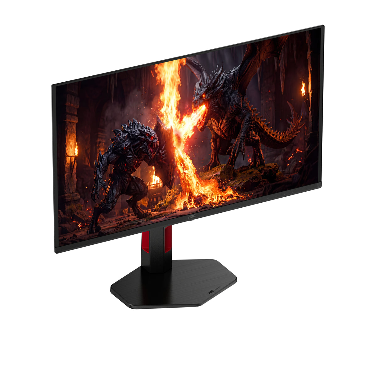 AOC G4 Q27G4ZDRAD pantalla para PC 67,3 cm (26.5") 2560 x 1440 Pixeles Quad HD OLED Negro, Rojo (6)