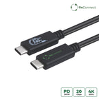 Microconnect ECO-USB3.2CC1.5 cable USB USB 3.2 Gen 2x2 1,5 m USB C Negro (2)