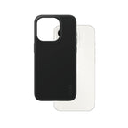 PanzerGlass CARE™ by ® Case Black iPhone 15 Pro funda para teléfono móvil Negro