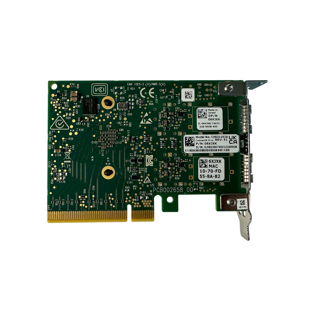 Dell Nvidia ConnectX-6 Lx DP 6XJXK-RFB – Reacondicionado