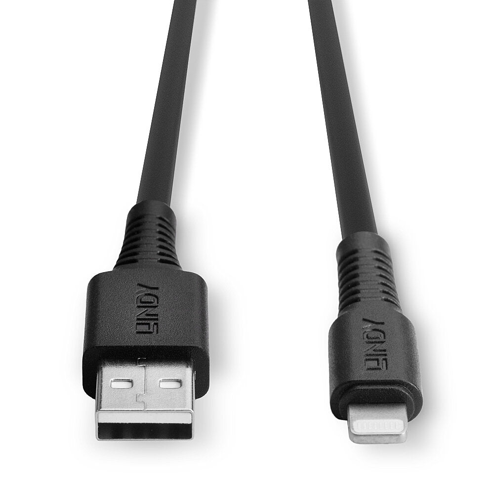 Lindy 31321 cable de conector Lightning 2 m Negro (5)