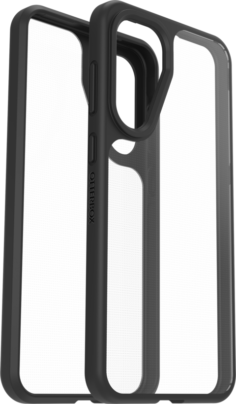 OtterBox React Galaxy A56 5G Black Crystal - clear/black