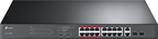 Switch PoE TP-LINK TL-SL1218MP 16 puer. (2)