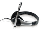 Conceptronic CCHATSTAR2_V2 Auriculares Alámbrico Diadema Oficina/Centro de llamadas Negro, Plata (3)