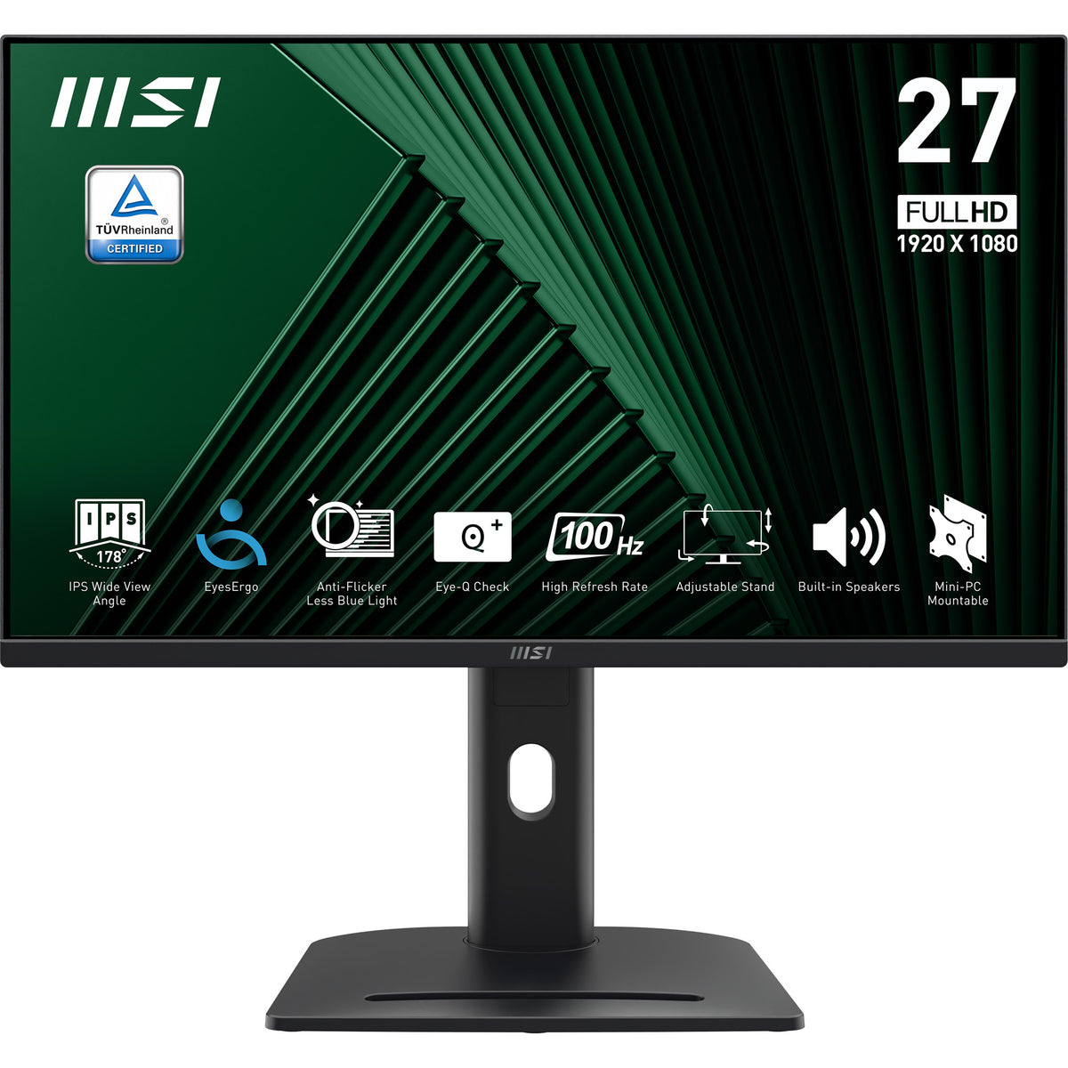 MSI PRO MP275PG pantalla para PC 68,6 cm (27") 1920 x 1080 Pixeles Full HD LCD Negro (2)